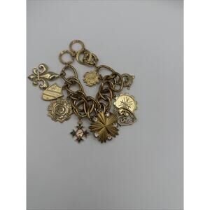Miss Tina Taste of Couture Gold Bracelet with TM Circular Monogram
